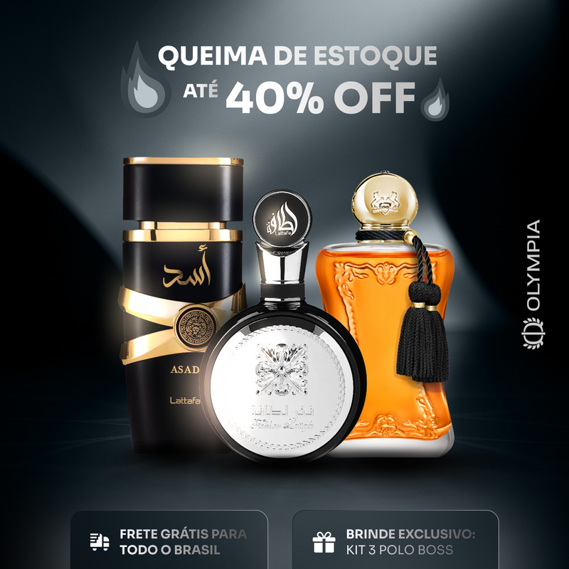 PROMOÇÃO COMPRE 1 LEVE 3 - Assad  Lttf, A Fakhar e Safanad - QUEIMA DE ESTOQUE  - 100ml Cada