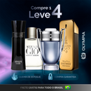 Kit 4 Perfumes Importados (100ml) - 1 million | Armani Code |Acqua di Gio | Invictus - [QUEIMA DE ESTOQUE]
