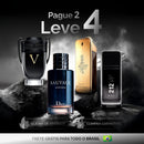 KIT 4 Perfumes Masculinos Importados (100m cada) - 1 Million | 212 VIP Black | Invictus V| Bleu